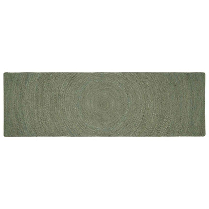 Area Rugs Olive Green 80 x 300 cm Jute