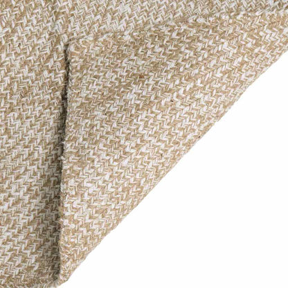 Area Rugs Natural and White 160 x 230 cm Jute