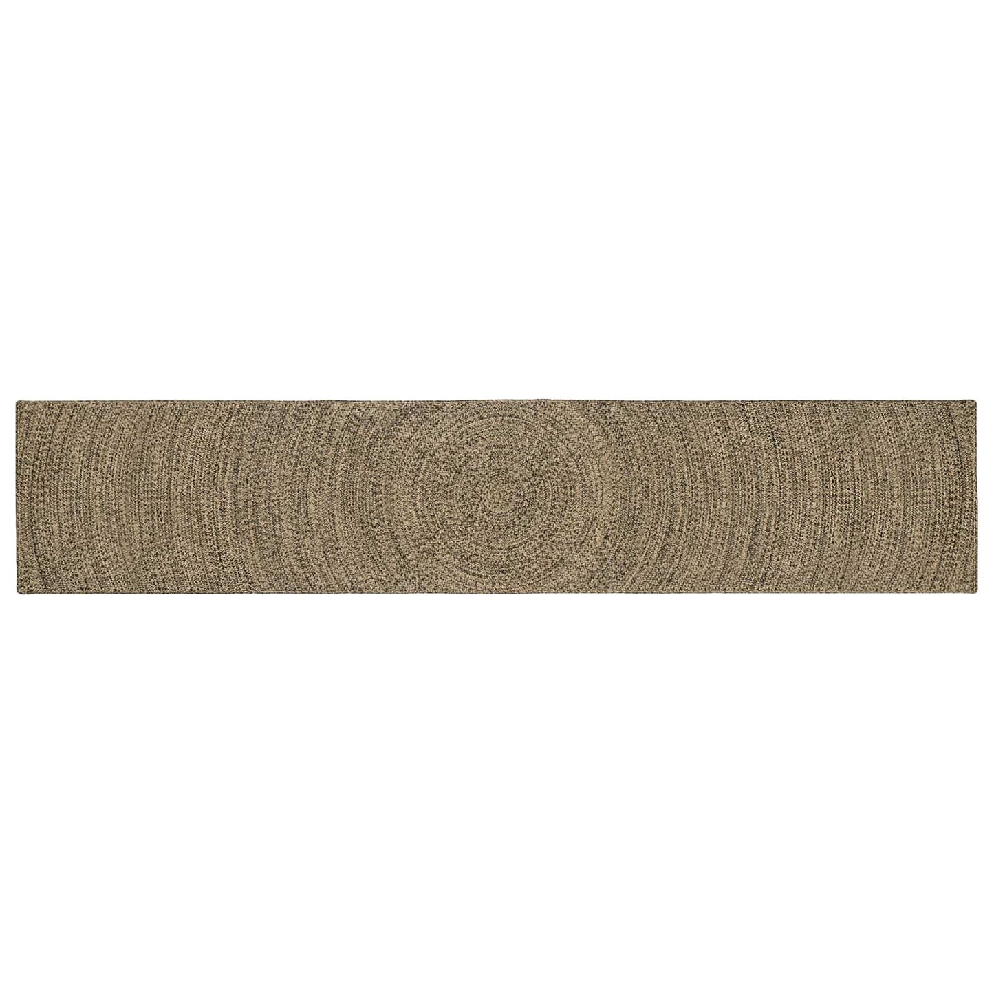 Area Rugs Natural and Black 60 x 400 cm Jute