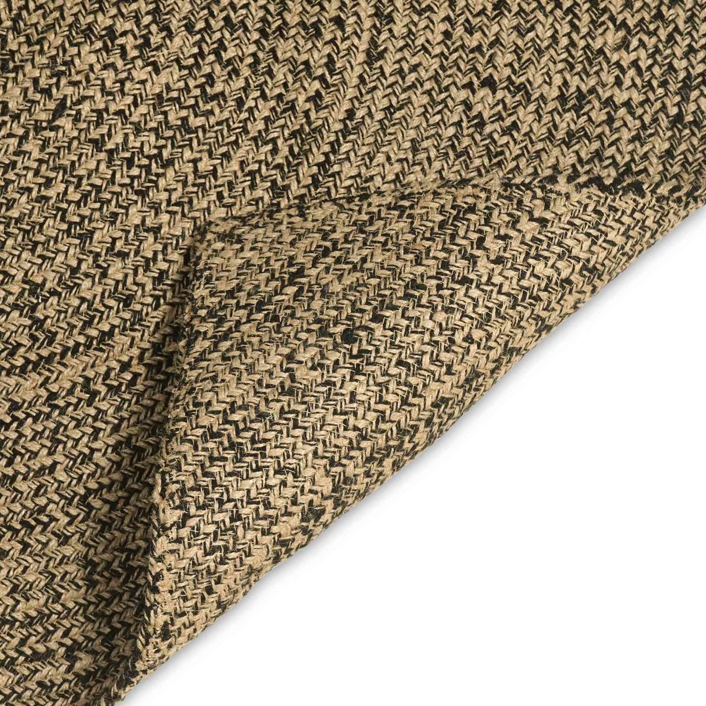 Area Rugs Natural and Black 200 x 200 cm Jute