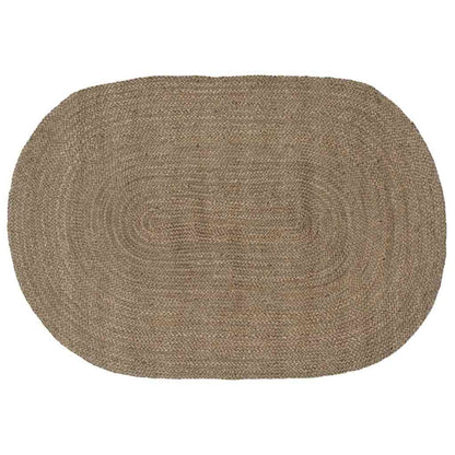 Area Rugs Grey 122 x 183 cm Jute