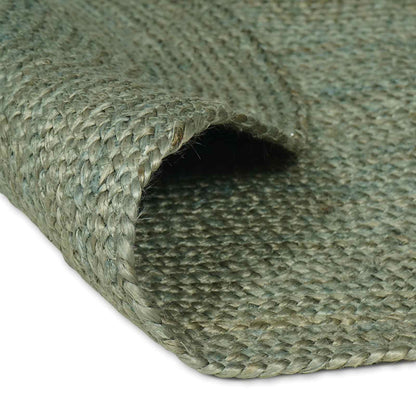 Area Rugs Olive Green 122 x 183 cm Jute