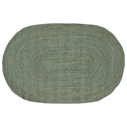 Area Rugs Olive Green 122 x 183 cm Jute