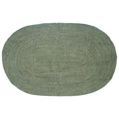 Area Rugs Olive Green 152 x 245 cm Jute