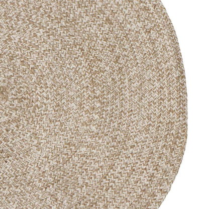 Area Rugs White 122 x 183 cm Jute