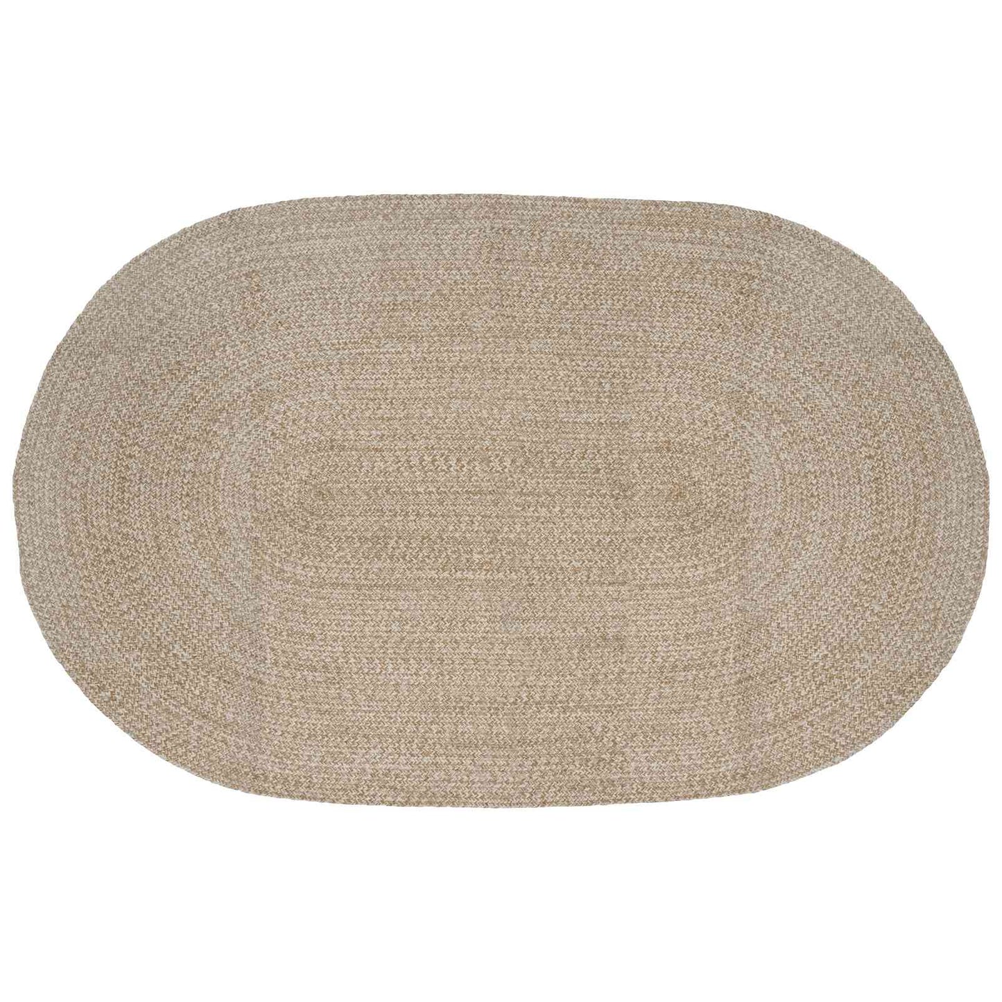 Area Rugs White 152 x 245 cm Jute