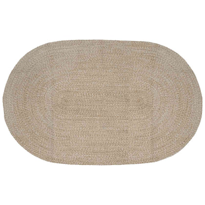 Area Rugs White 152 x 245 cm Jute