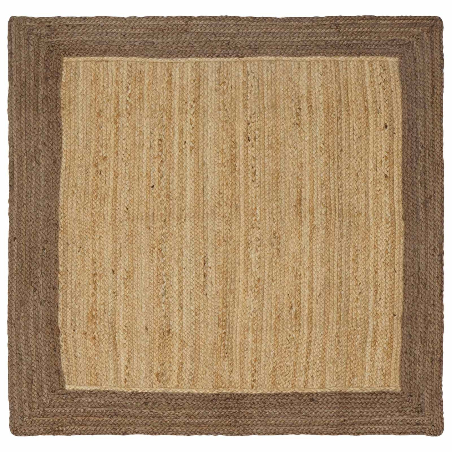 Area Rugs Grey 160 x 160 cm Jute