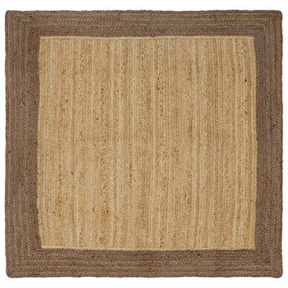 Area Rugs Grey 160 x 160 cm Jute