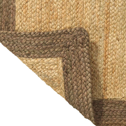 Area Rug Grey 200 x 200 cm Jute