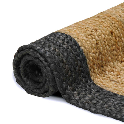 Area Rugs Dark Grey 80 x 250 cm Jute