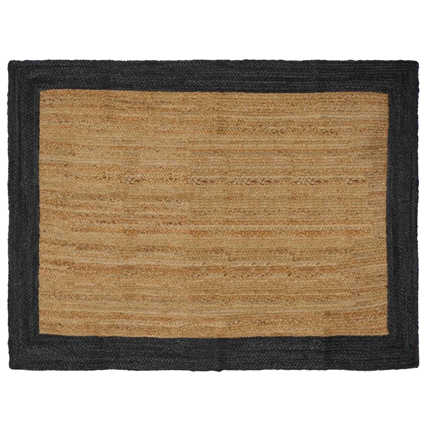 Area Rugs Dark Grey 140 x 200 cm Jute