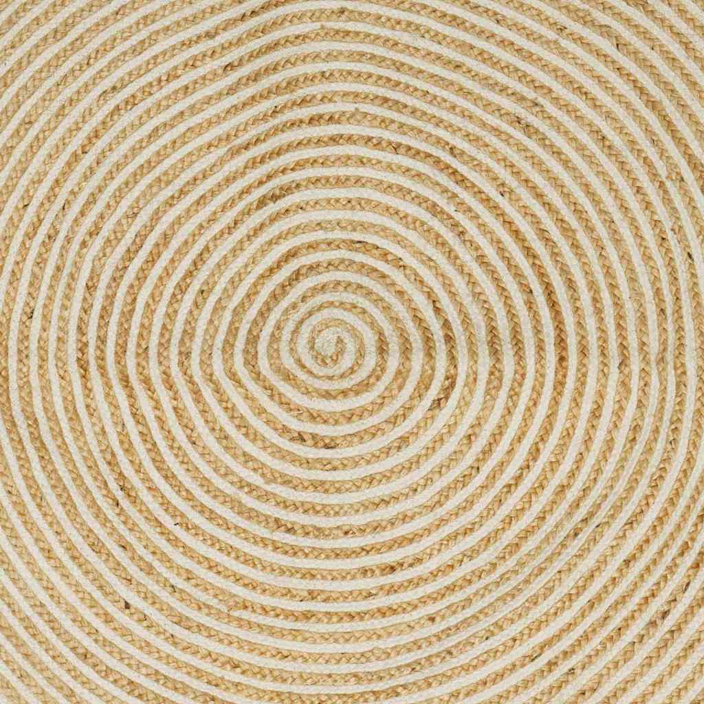 Area Rugs White 60 x 250 cm Jute