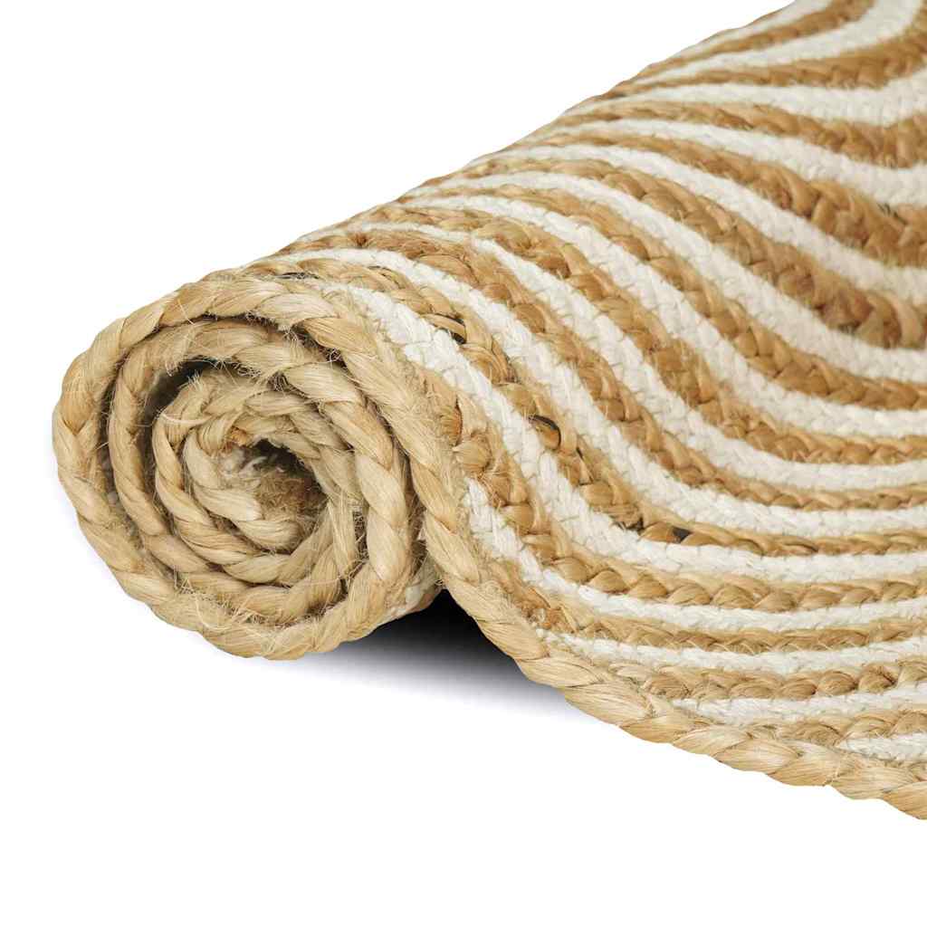 Area Rugs White 60 x 300 cm Jute