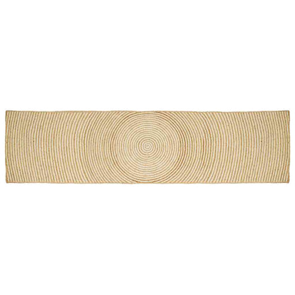 Area Rugs White 60 x 400 cm Jute