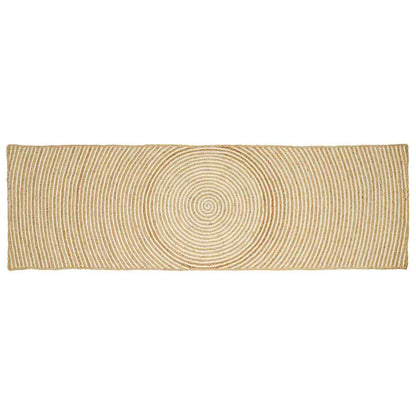 Area Rugs White 80 x 250 cm Jute