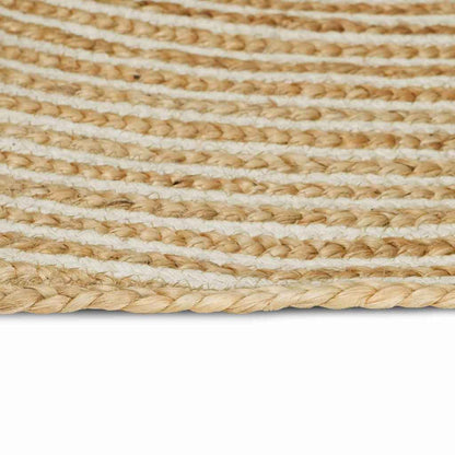 Area Rugs White 200 x 290 cm Jute
