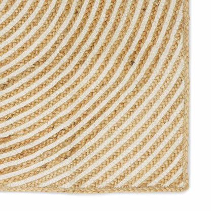 Area Rugs White 200 x 290 cm Jute