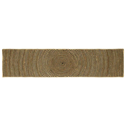 Area Rugs Black 60 x 250 cm Jute