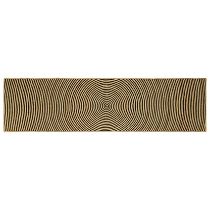Area Rugs Black 80 x 300 cm Jute