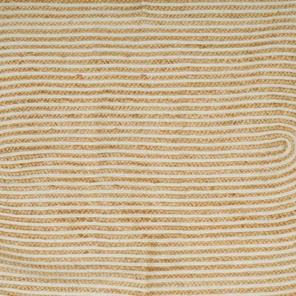Area Rugs Natural and White 152 x 245 cm Jute
