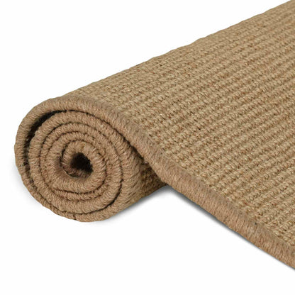 Area Rugs Light Brown 200 x 290 cm Jute