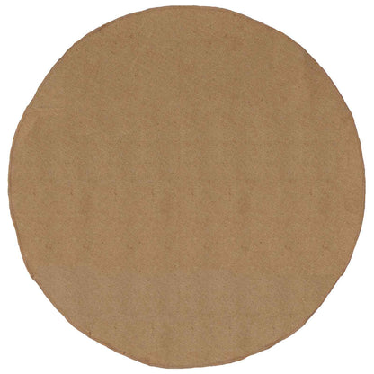 Area Rugs Natural Ø 240 cm Jute