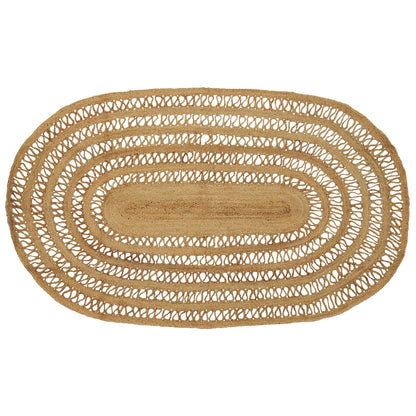 Area Rugs Natural 152 x 245 cm Jute