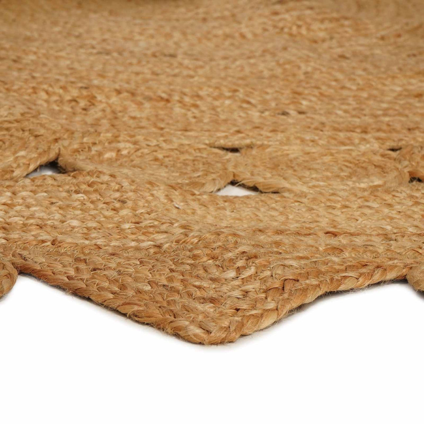 Rug Brown Ø 180 cm Jute