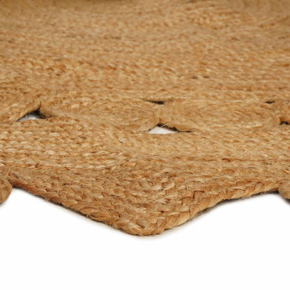 Rug Brown Ø 210 cm Jute