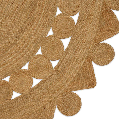 Area Rugs Natural Ø 240 cm Jute