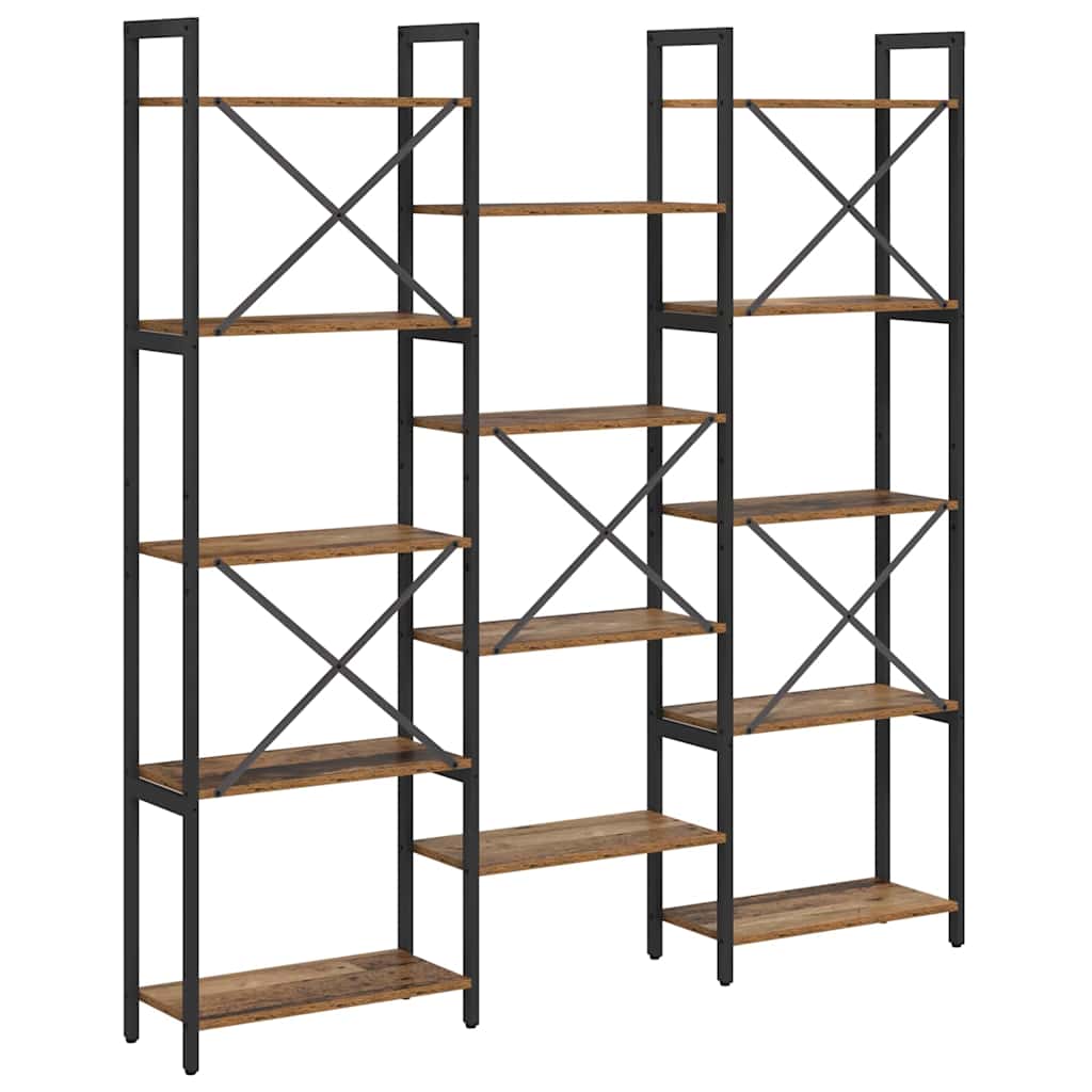 Bookshelf Old wood 156 x 25 x 167 cm Engineered Wood
