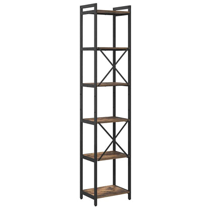 Bookshelf Smoked Oak 40 x 30 x 189.5 cm Engineered Wood