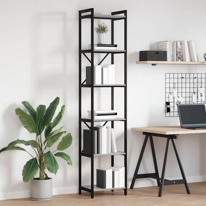 Bookshelf 40 x 30 x 189.5 cm Engineered Wood Grey sonoma