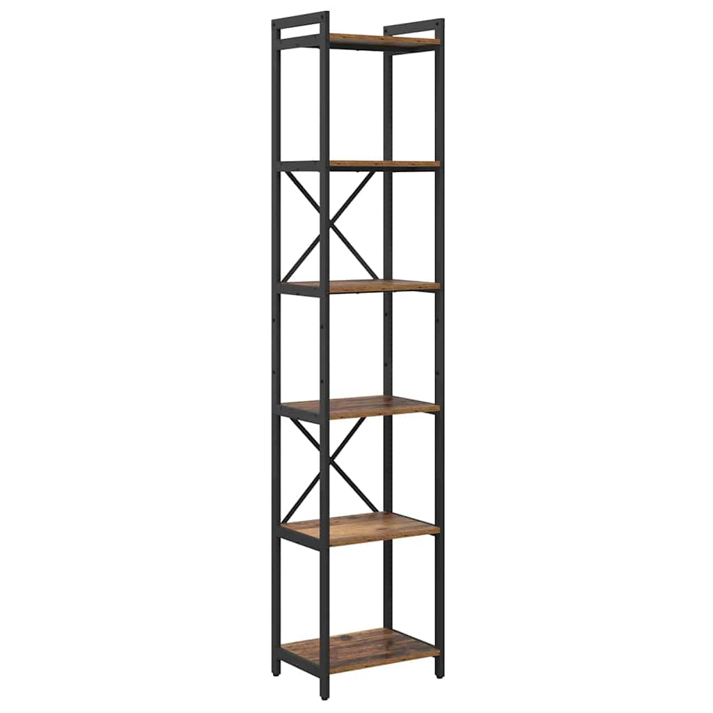 Bookshelf Old wood 40 x 30 x 189.5 cm Engineered Wood