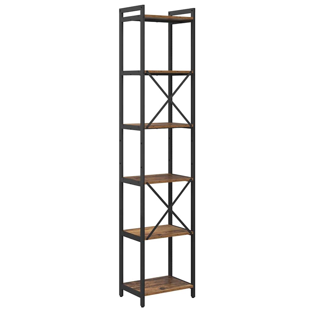 Bookshelf Old wood 40 x 30 x 189.5 cm Engineered Wood