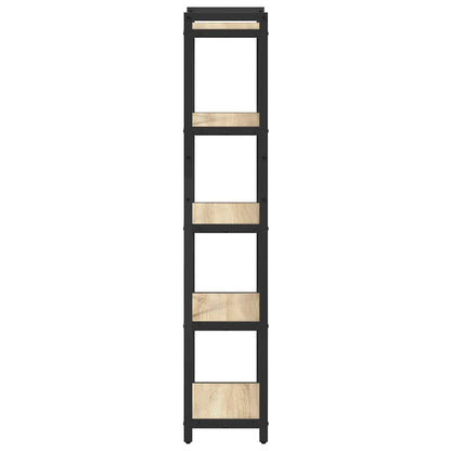 Bookshelf Sonoma Oak 40 x 30 x 155 cm Engineered Wood