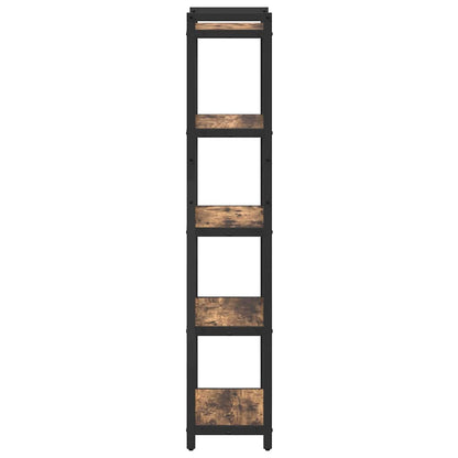 Bookshelf 40 x 30 x 155 cm Engineered Wood Smoked Oak