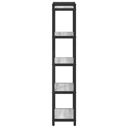 Bookshelf 40 x 30 x 155 cm Engineered Wood Grey sonoma