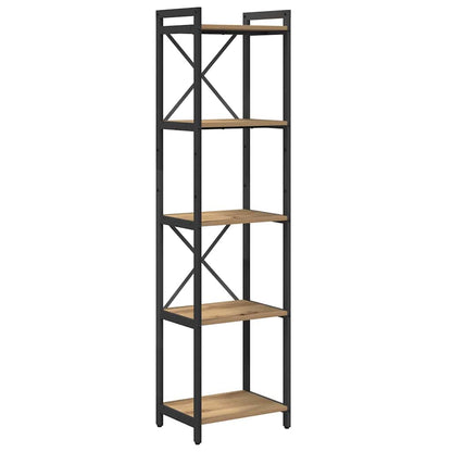 Bookshelf Artisan Oak 40 x 30 x 155 cm Engineered Wood