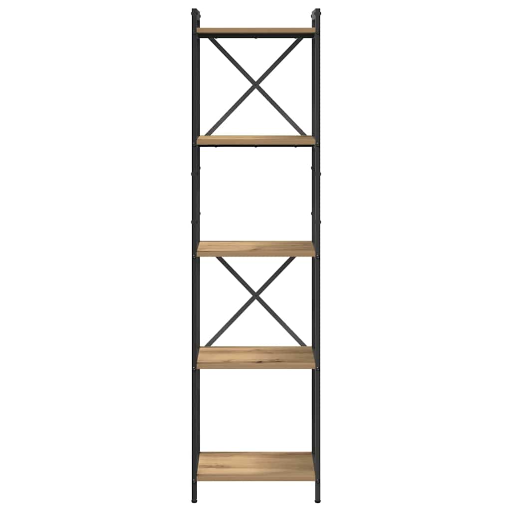 Bookshelf Artisan Oak 40 x 30 x 155 cm Engineered Wood