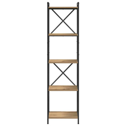 Bookshelf Artisan Oak 40 x 30 x 155 cm Engineered Wood