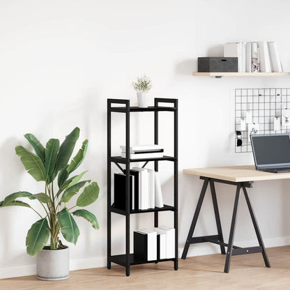 Bookshelf 40 x 30 x 119 cm Engineered Wood Black Oak