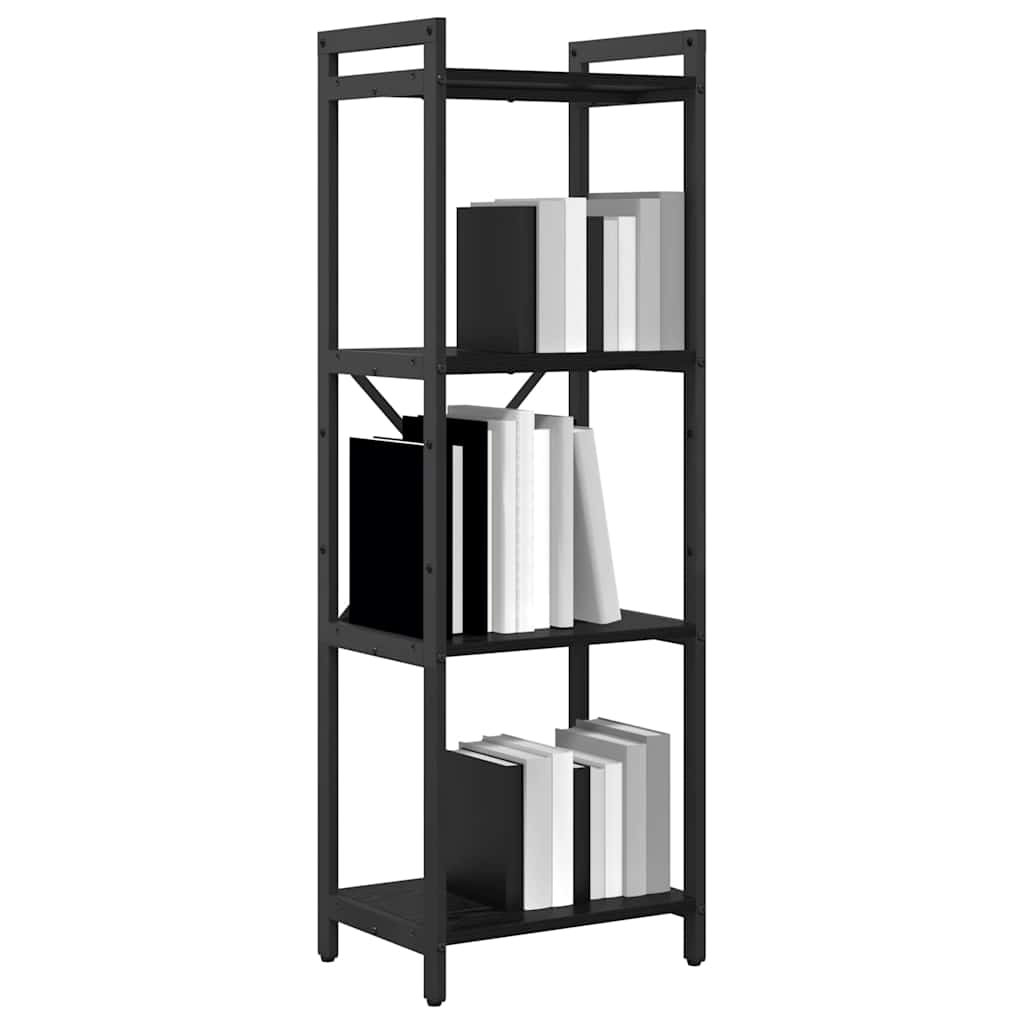 Bookshelf Black Oak 40 x 30 x 119 cm Engineered Wood