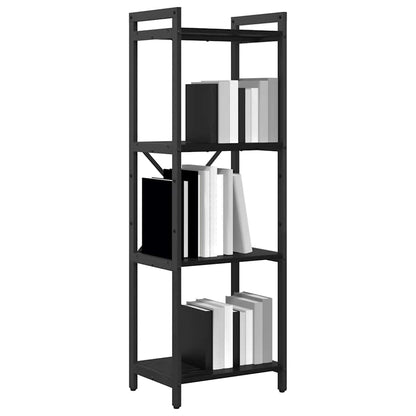 Bookshelf 40 x 30 x 119 cm Engineered Wood Black Oak