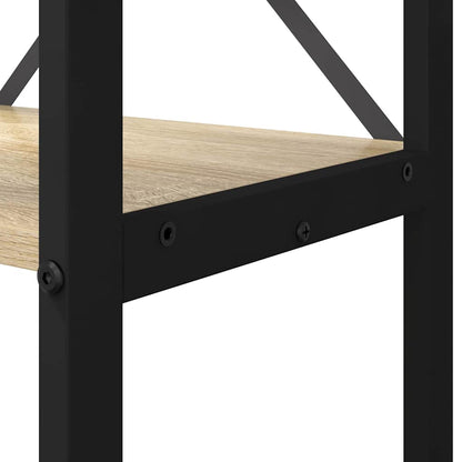 Bookshelf 40 x 30 x 119 cm Engineered Wood Sonoma Oak