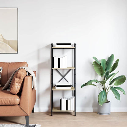 Bookshelf 40 x 30 x 119 cm Engineered Wood Sonoma Oak