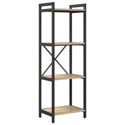 Bookshelf 40 x 30 x 119 cm Engineered Wood Sonoma Oak