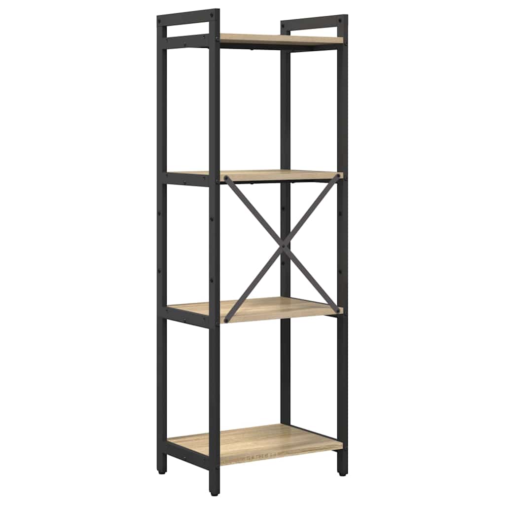 Bookshelf 40 x 30 x 119 cm Engineered Wood Sonoma Oak