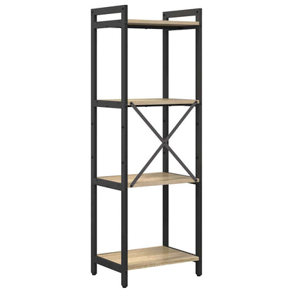 Bookshelf 40 x 30 x 119 cm Engineered Wood Sonoma Oak